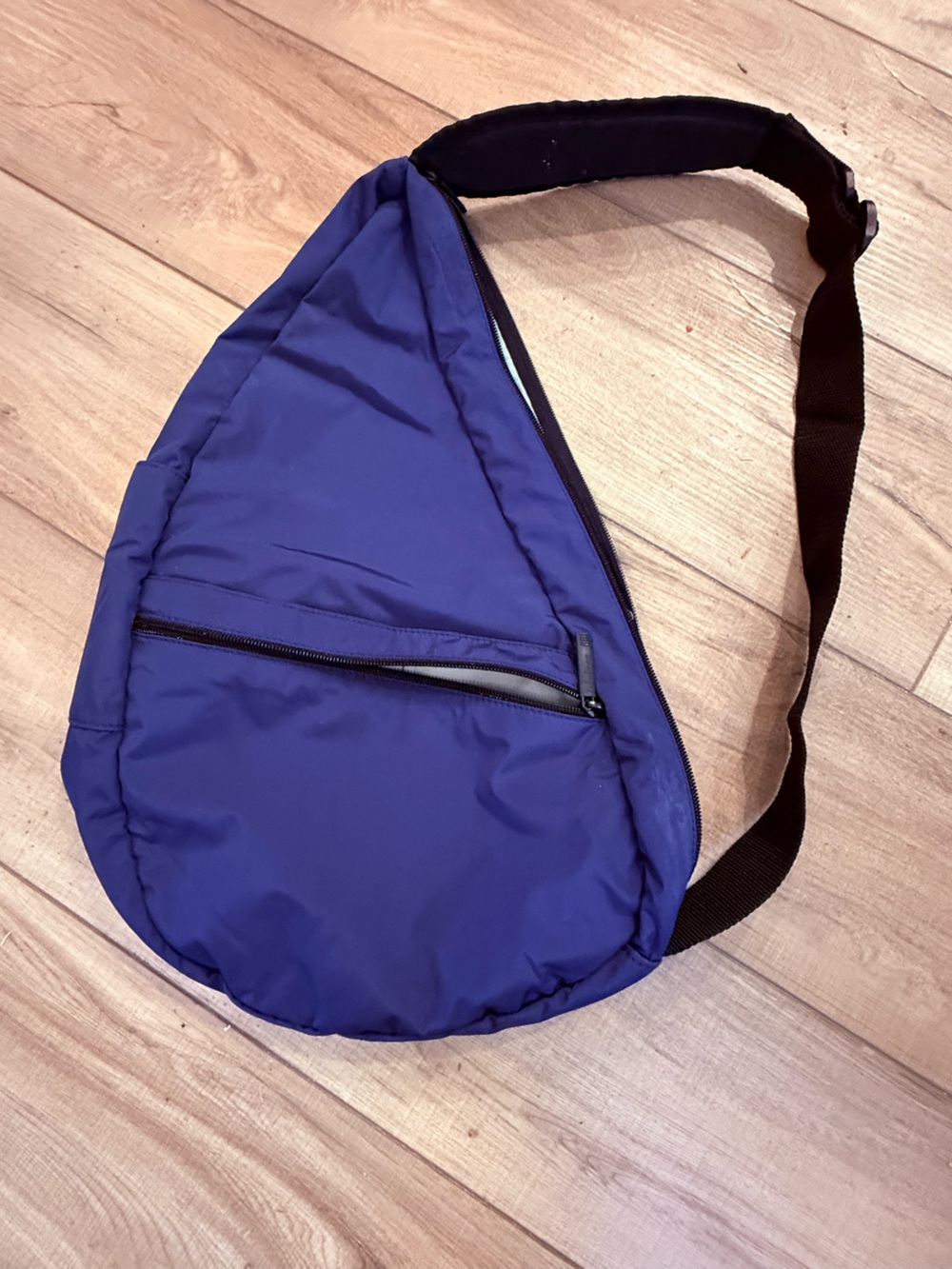 Vintage L.L. Bean Blue AmeriBag Traveler Sling Backpack